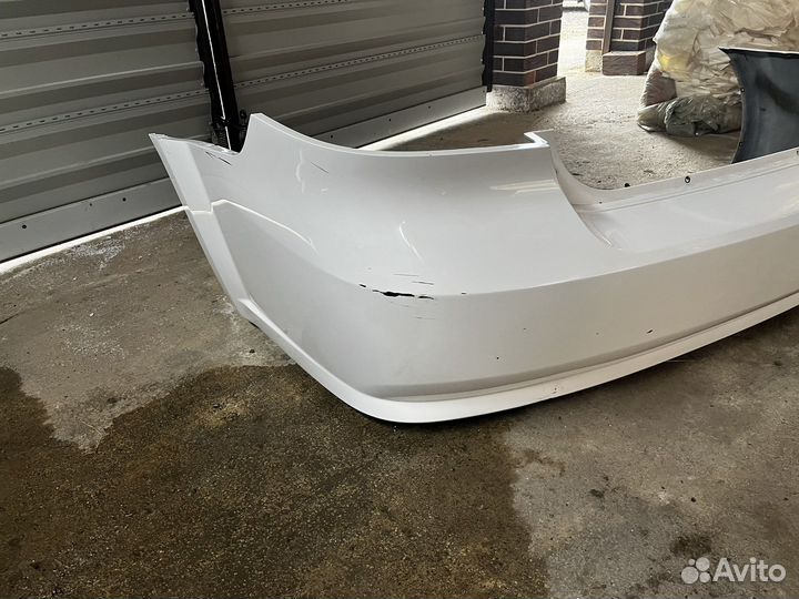 Задний бампер chevrolet aveo 2008