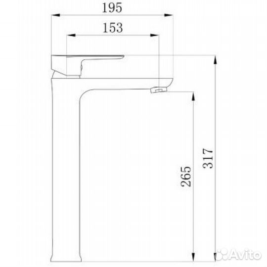 Osgard 82113 Смеситель для раковины