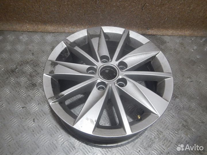 Диск колесный литой R15 5*112 j6,0 ET43 DIA57,1 (v