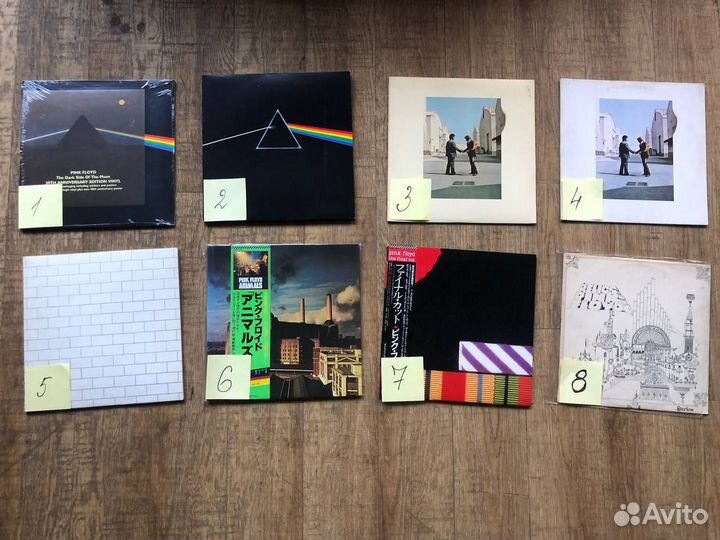 Pink Floyd, Deep Purple, Black Sabbath винил