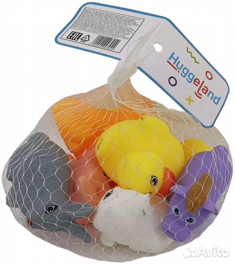 Игрушки для ванной 8 шт