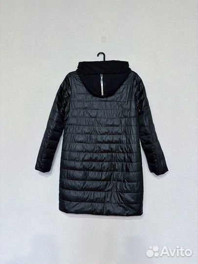 Куртка весенняя женская 46 размер с утеплителем