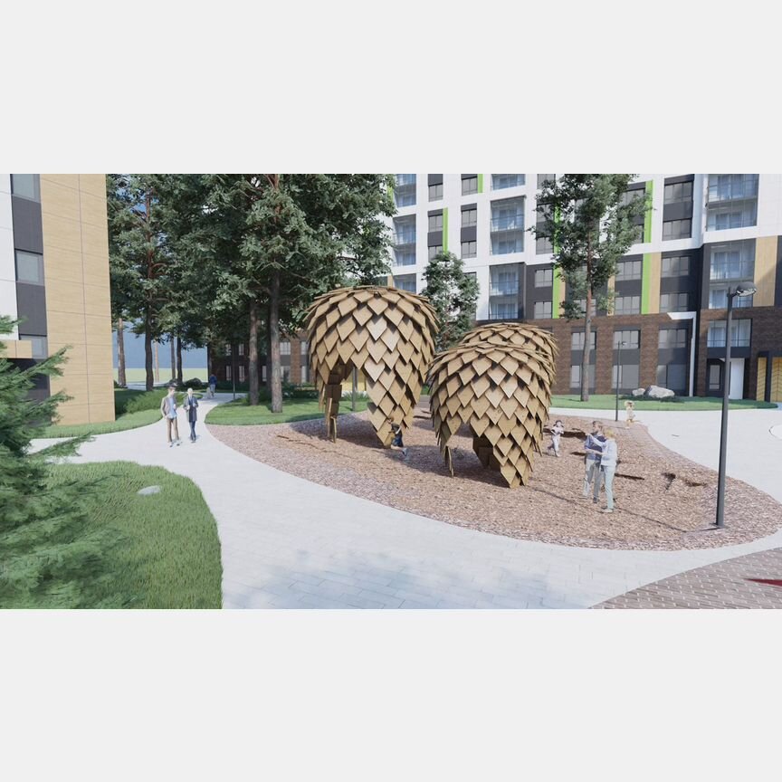 1-к. квартира, 62 м², 5/17 эт.
