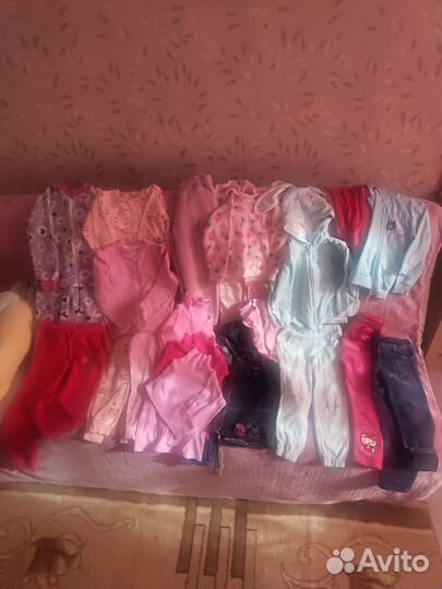 Теплые вещи на девочку 116 122