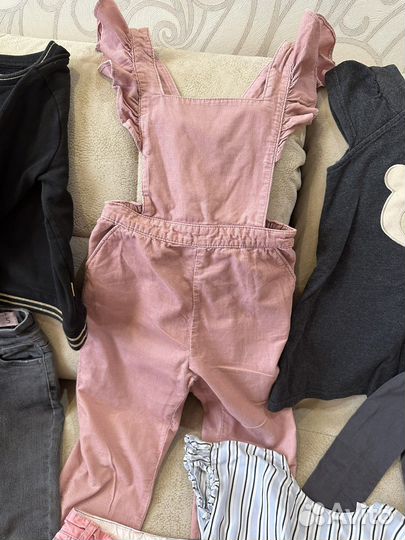 Вещи пакетом на девочку 110 116