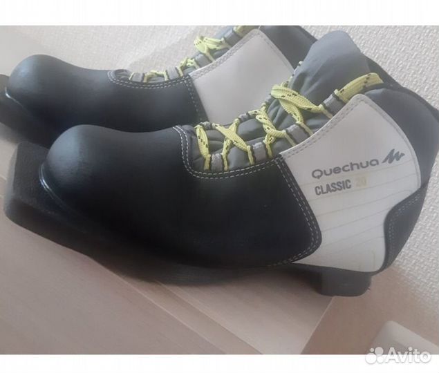 Беговые лыжи + палки + крепления