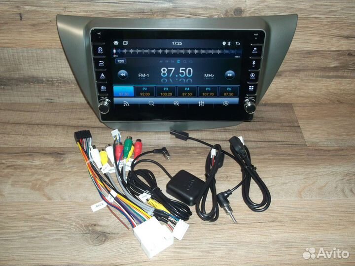 Магнитола Mitsubishi Lancer 9 Android с крутилками