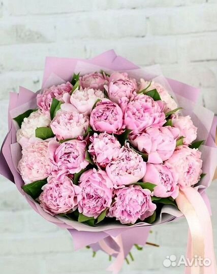 Пионы Букет пионов