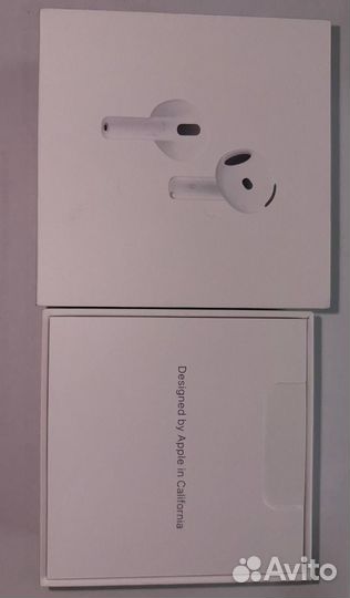 Apple AirPods 4 с активным шумоподавлением
