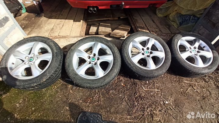 Диски skoda fabia с резиной