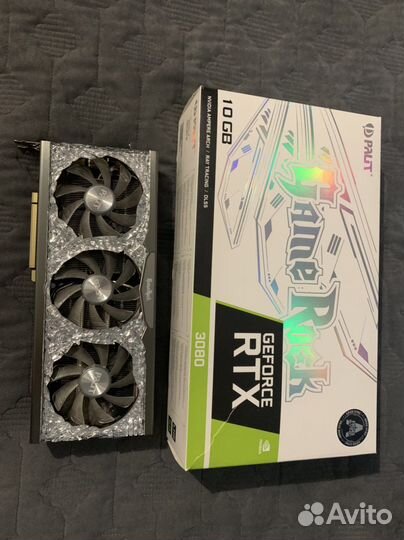 Видеокарта Palit GeForce RTX 3080 Gamerock