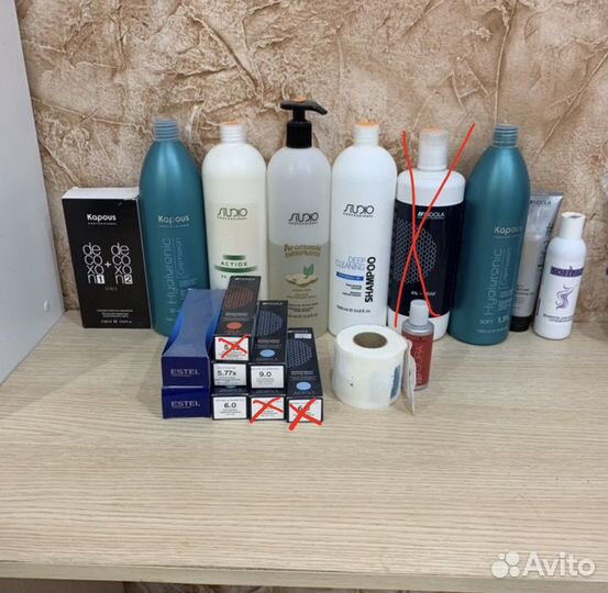 Краска для волос, и уходовая косметика
