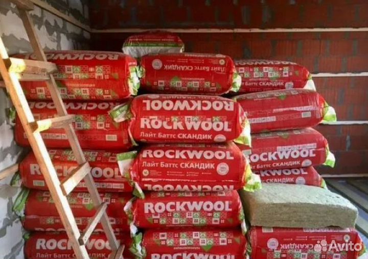 Утеплитель Роквул Скандик для кровли