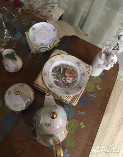 Сервиз Мадонна на 6 персон. гдр