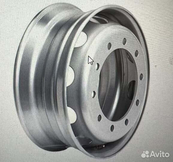 Диски 9.00R22.5 Самосвалы 4х Осные 16 - 18мм. 30шт