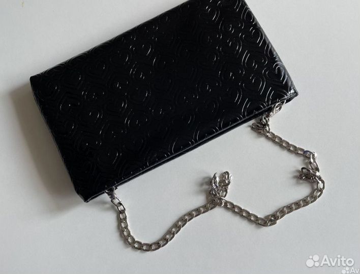 Новая черная женская сумка клатч
