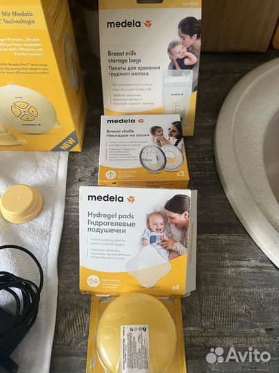 Молокоотсос medela swing flex электрический