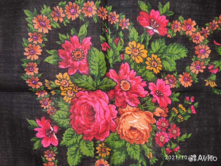 Новые шерстяные платки, шаль СССР