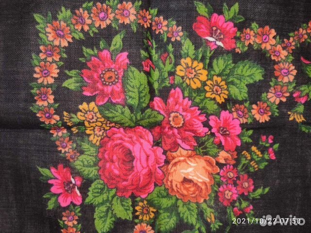 Новые шерстяные платки, шаль СССР