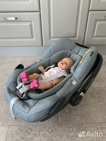 Автолюлька Maxi Cosi PebblePlus с базой 2 way fix