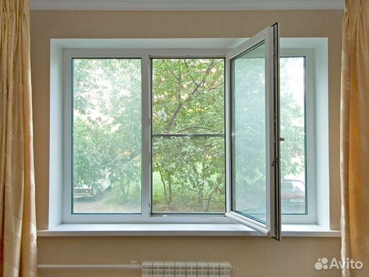 Пластиковое окно пвх 2100*1400