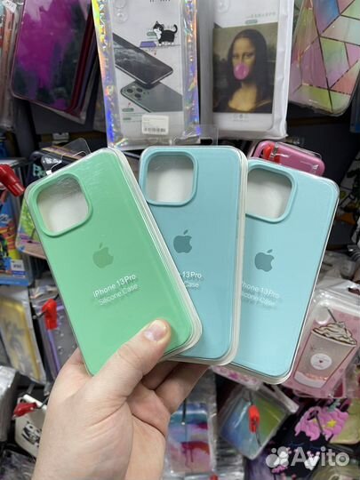 Огромный выбор расцветок Silicone Case для iPhone