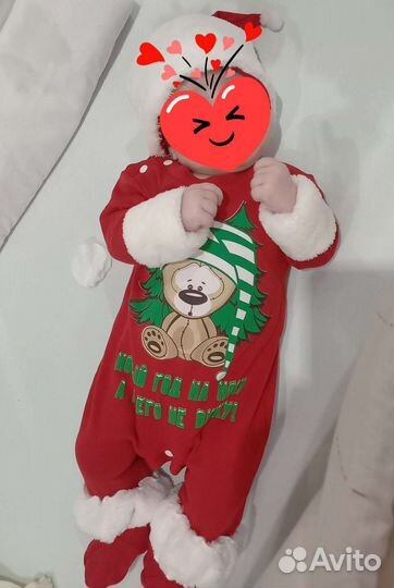 Новогодний костюм для мальчика 62