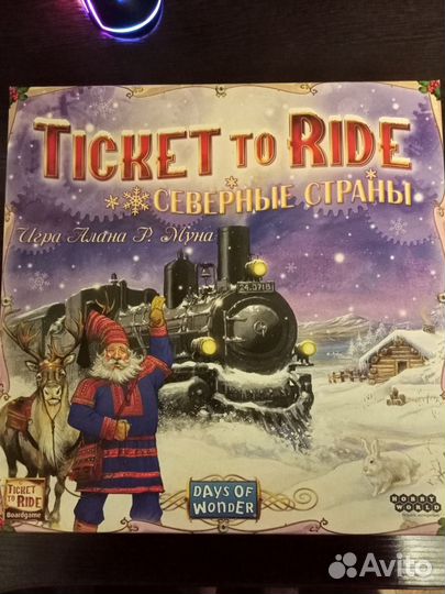 Настольная игра Ticket To Ride: Северные страны