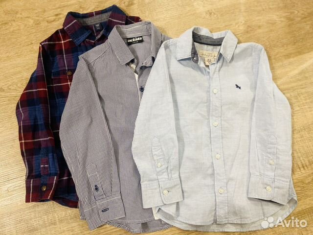 Рубашка на мальчика 104-110