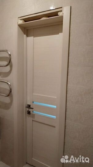 Двери межкомнатные с коробкой новые деревянные