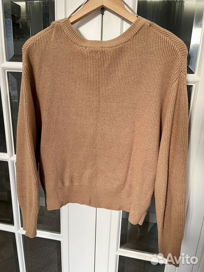 Свитер женский Zara коричнево цвета