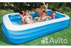 Каркасный бассейн 488х244х122см Новый