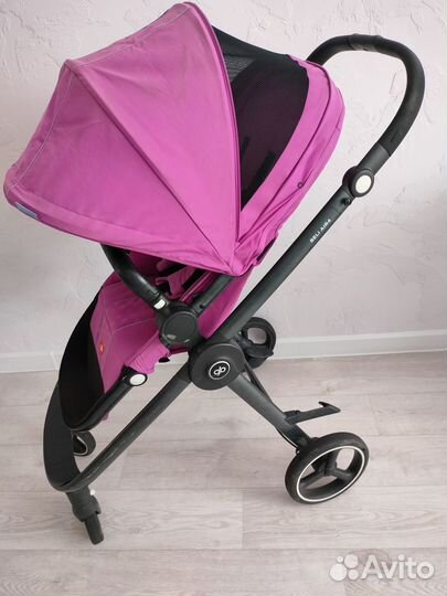 Коляска прогулочная GB beli art pink