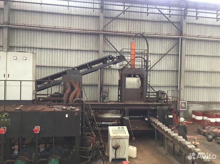 Пресс брикетировочный для стружки металлов