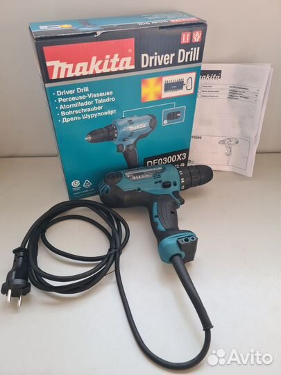 Дрель шуруповерт makita DF0300