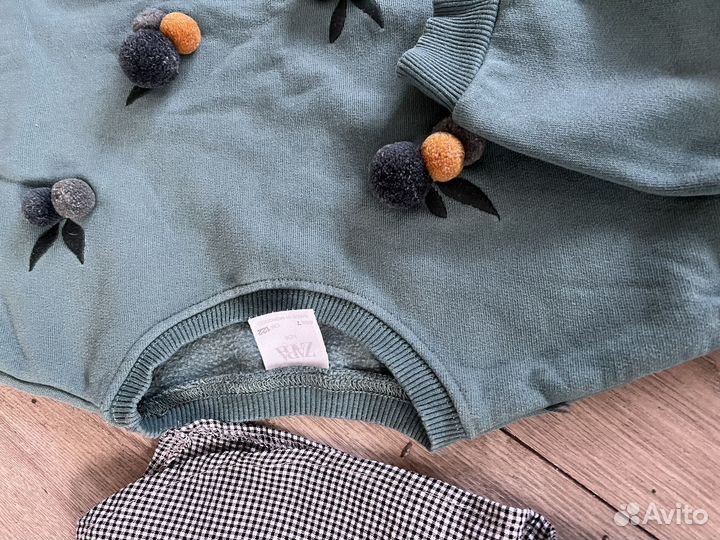 Одежда 116/122на девочку zara пакетом