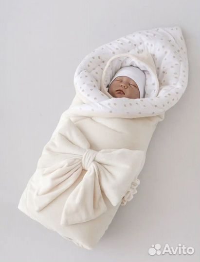 Конверт одеяло на выписку зимний