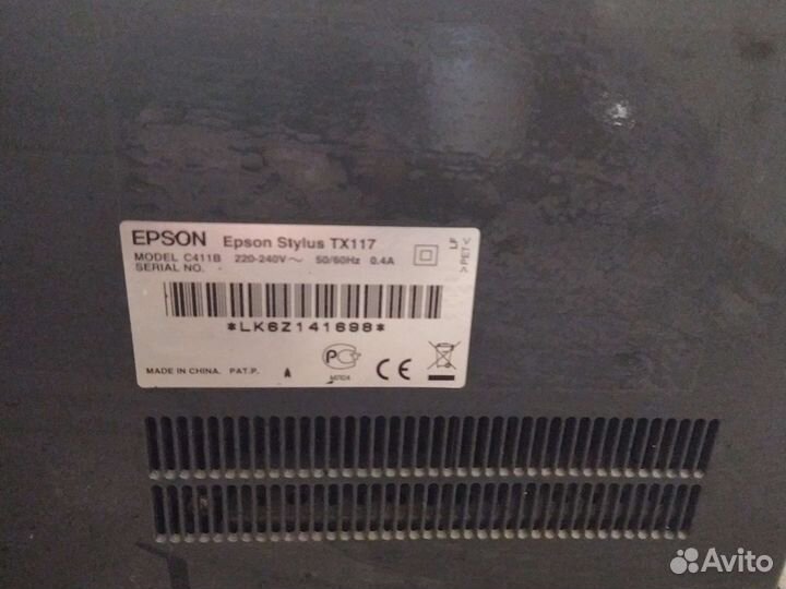 Принтер Epson tx117 на запчасти