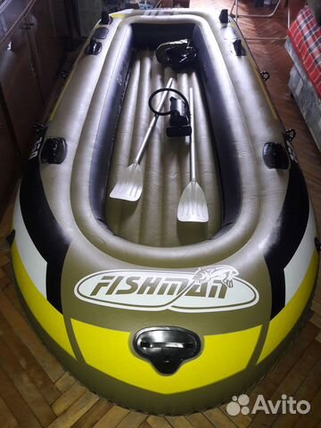 Лодка надувная fishman 350 SET купить в Петергофе | Транспорт | Авито