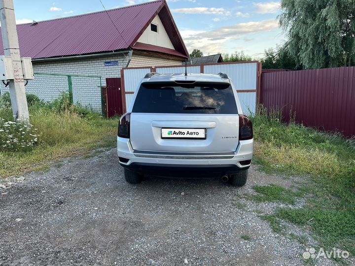 Jeep Compass 2.4 CVT, 2012, 205 000 км