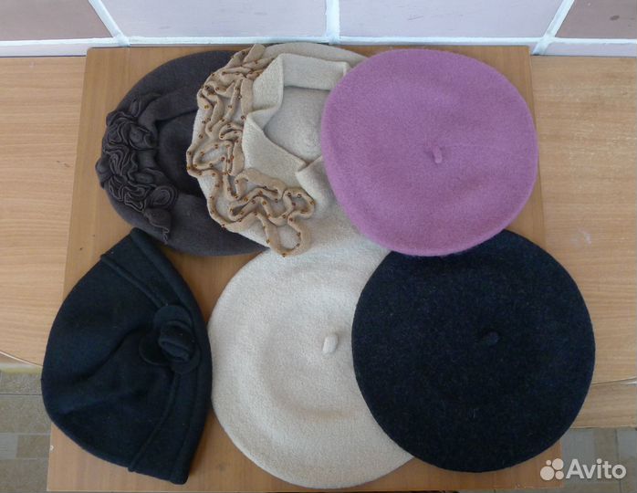 Берет женский шерсть