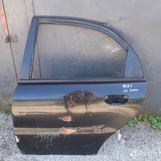 Дверь задняя левая Chevrolet Lanos