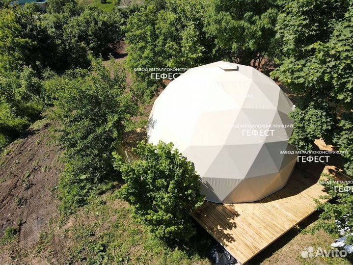 Купольный шатер диаметр 8 м