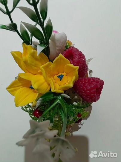 Подарок на 8 марта, для женщины, цветы из мыла