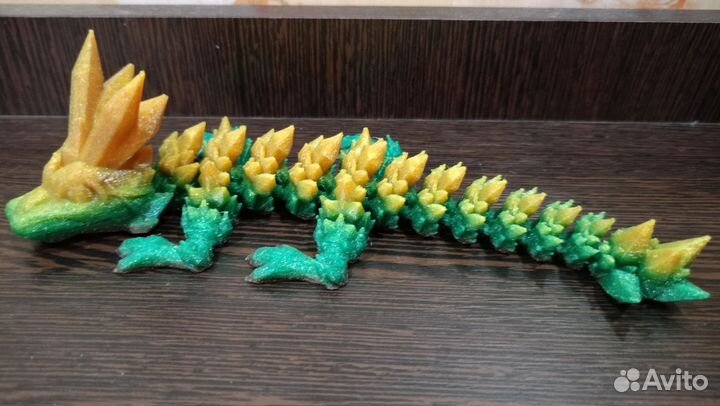 Дракон на 3d принтере