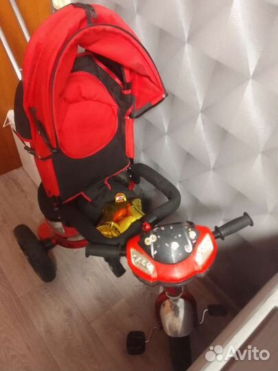 Детский трехколесный велосипед бу