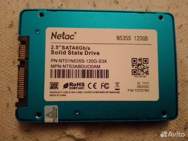 Жесткий диск ssd
