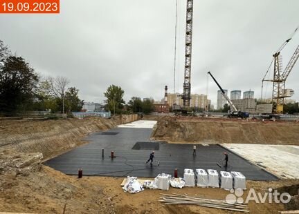 Ход строительства ЖК «1-й Шереметьевский»	 3 квартал 2023