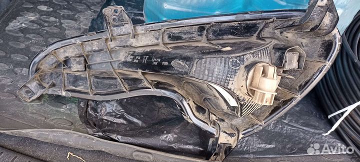 Противотуманная фара на хендай солярис