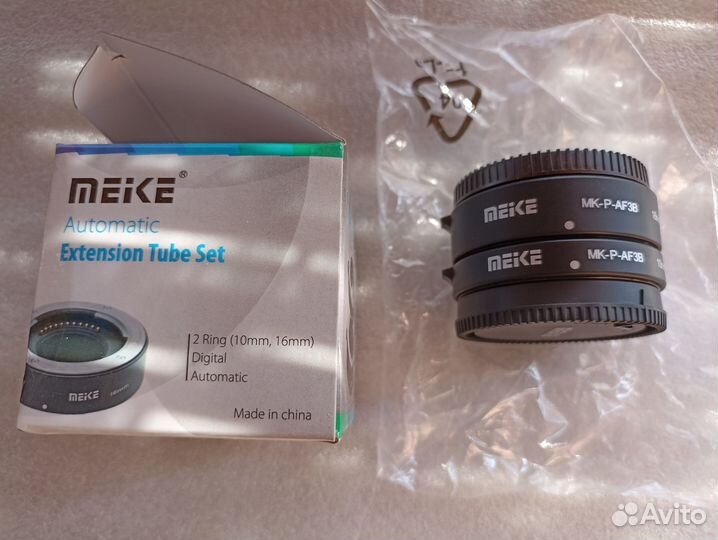 Удлинительные кольца для Canon, Sony, Nikon, Fuji
